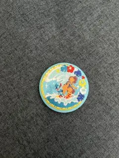 ディズニー刺繍缶バッジ　リロアンドスティッチ