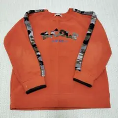 NICOLE CLUB キッズ トレーナー オレンジ