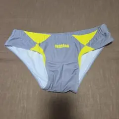 SEOBEAN 競泳水着 競パン グレー×イエローのサムネイル