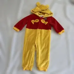 ディズニーランドくまのプーさん フリースロンパース