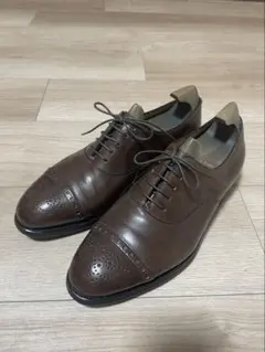 John Lobb メンズ レザーシューズ ダークブラウンのサムネイル