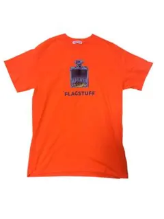 【FLAGSTUFF】Tシャツ オレンジのサムネイル