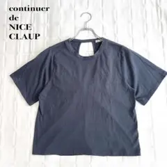 ..continuer de NICE CLAUPバックツイストカットソー半袖のサムネイル