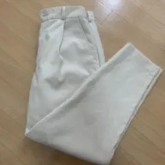 GU*ライトコーデュロイタックテーパードパンツ*Mのサムネイル