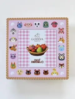 GODIVA ✖️ 모동숲 空きお菓子ケース