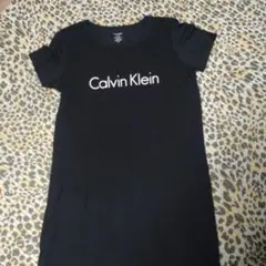 カルバンクラインルームウェアロングTシャツ、サイズM（日本サイズL）ブラックのサムネイル