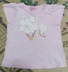 ミキハウス ホットビスケッツ 半袖Tシャツ 80cmのサムネイル
