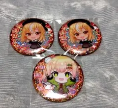 ホロライブ 缶バッジスナック 桃鈴ねね＆不知火フレア