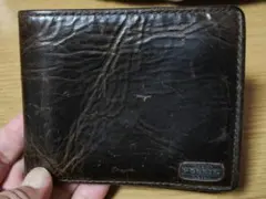 FOSSIL フォッシル 二つ折財布 ブラウン メンズのサムネイル