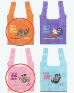 東京ディズニーリゾート カプセルトイ エコバッグ 2個セット