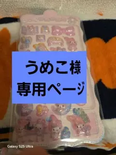 うめ子さま専用ページ