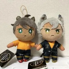 ツイステッドワンダーランド　ぬいぐるみ　レオナ　ジャック