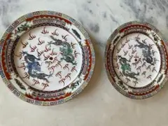 ウィローパターン シノワズリ装飾 プレート 1910年 - メルカリ
