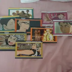 ハイキュー ミニファイル、ポストカード