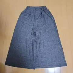 GU グレー ガウチョパンツ Mサイズ