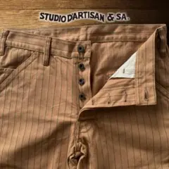 『人気上昇◎』STUDIO D'ARTISANコークストライプペインターパンツ 楽天市場】ダルチザン ステュディオ・ダ・ルチザン STUDIO D'ARTISAN