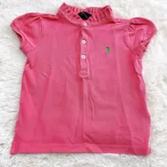 Ralph Lauren ピンク フリルポロシャツ 90㎝ ベビーサイズ