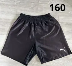 Puma ブラック ハーフパンツ　160