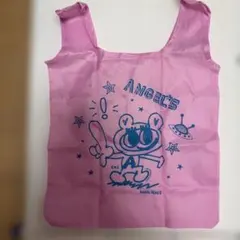 ANGEL BLUE エコバッグ ピンク　ガチャガチャのサムネイル