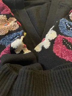 Jin様カーディガンカラフル翌日発送