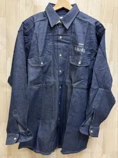 未使用品 KIRIN 午後の紅茶 デニム L/S シャツ ヴィンテージ