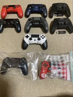 動作確認済み　PS4 ワイヤレスコントローラー 9個セット