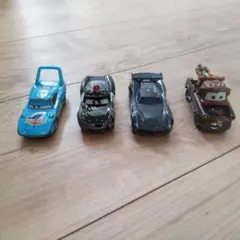 トミカ カーズ ミニカー 4台セット