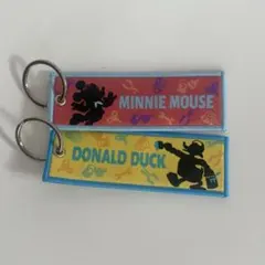 ドリームステイクフライト フライトタグ ミニーマウス ドナルド