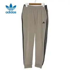 古着 adidasアディダス スウェットパンツ ベージュ L ジャージパンツ