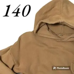 パーカー　トレーナー　キッズ　小学生　140 重ね着　シャツ　異素材　女の子