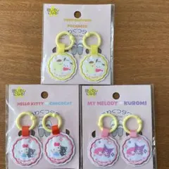 【新品未開封】サンリオキャラクターズ　うわぐつタグ　3個セット