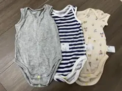 ユニクロ｜ メッシュボディスーツ 半袖 ノースリーブ 80cm