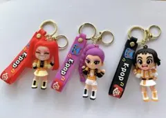 K-POPガールズ！ デーモンハンターズ フィギュアキーホルダー 3点セット