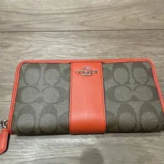 COACH 長財布 ラウンドジップ