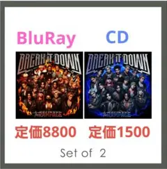 【最新曲】RAMPAGE BREAK IT DOWN Bluray CD 2枚