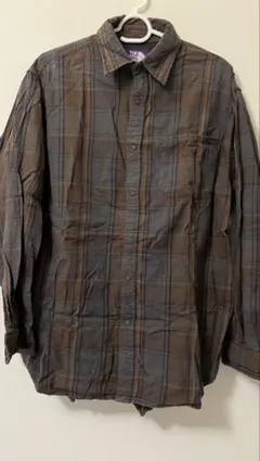 THE NORTH FACE パープルレーベル　フランネルチェックシャツ