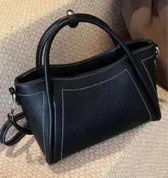 残り1点⚠️ZARAジャンル 海外ブランド 2wayショルダーバッグ 通勤 上品