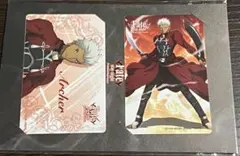 Fate/stay night 아처 IC 카드 스티커 2장 세트