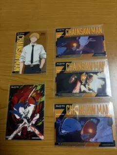 チェンソーマン　クリアカードコレクション5枚セット