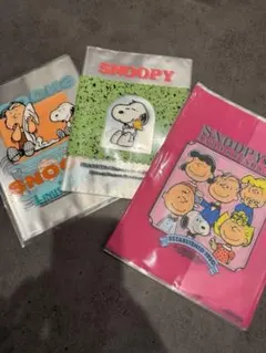 スヌーピー　ブックカバー3枚組×3種類