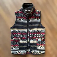 Sunny Sports ネイティブ柄 フリースベスト