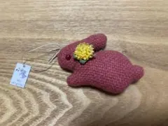 arica akiさん作　うさぎの人形　マスコット