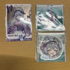 夢見月瑞希　原神　スシロー　コラボ第2弾　カード　ステッカー