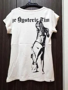 ヒステリックグラマー ギターガール ロング丈 Tシャツ チュニック レア 