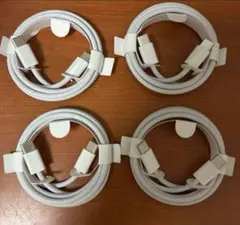 【新品未使用】Apple純正　編み込み式USB-C充電ケーブル(1m)4本