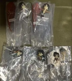 進撃の巨人 一番くじ H賞 コレクトプレイフィギュア 3種(5個)セット 未開封