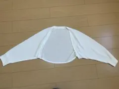 GU ジーユー 2ピースボレロカーディガン ホワイト L