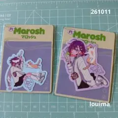 ずっと真夜中でいいのに。オリジナルステッカー　2種　セブンイレブン