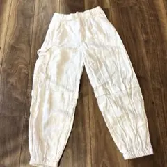 ZARA ホワイトカーゴパンツ 11-12歳（152）