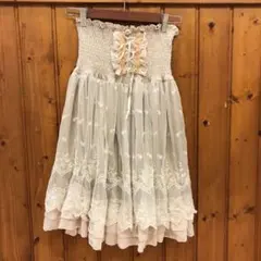 axes femmeフレアスカート Mサイズ クリーム色